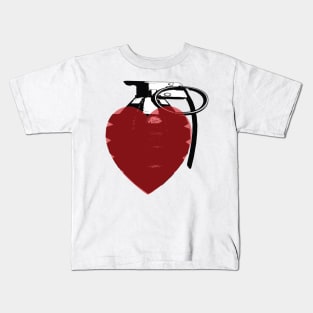 Heart Grenade Kids T-Shirt